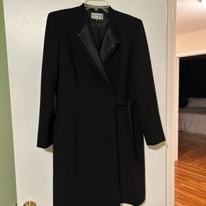 Kasper Black Women's Blazer Coat/dress
